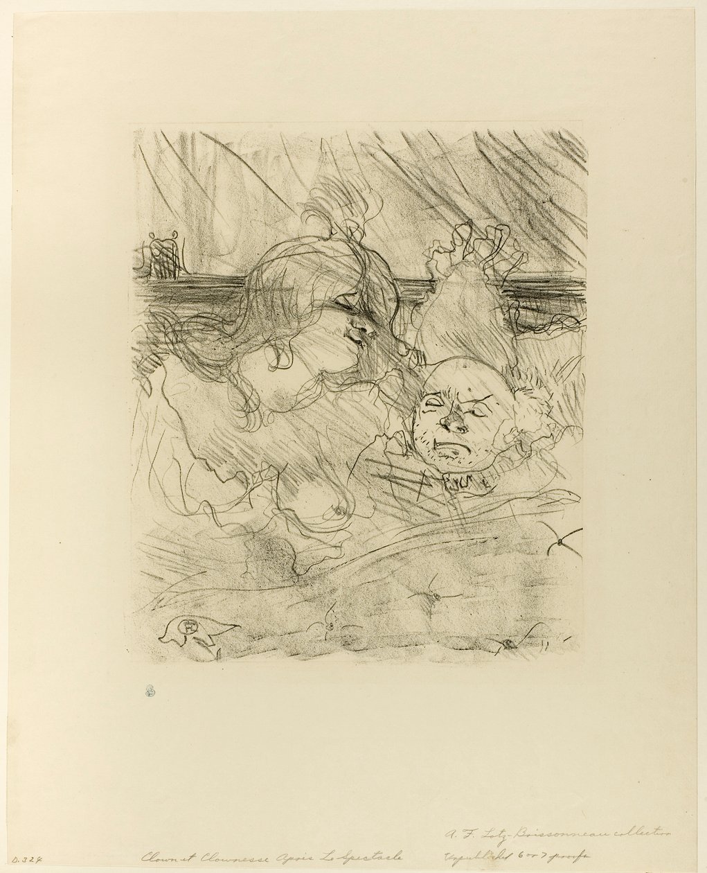 Verleiding door Henri de Toulouse-Lautrec