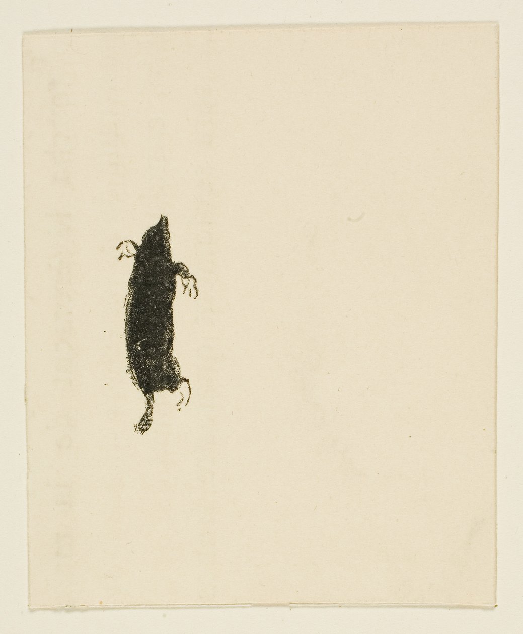 Vignet uit Au Pied du Sinaï door Henri de Toulouse-Lautrec