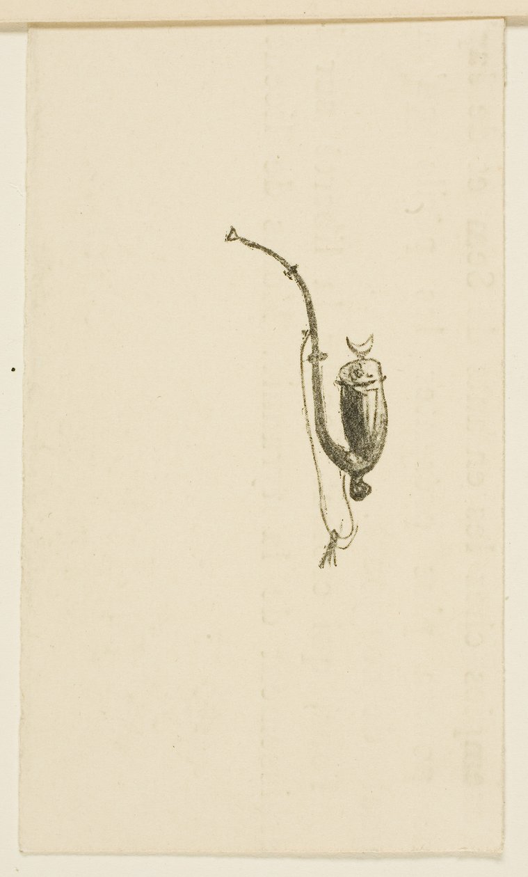 Vignet uit Au Pied du Sinaï door Henri de Toulouse-Lautrec