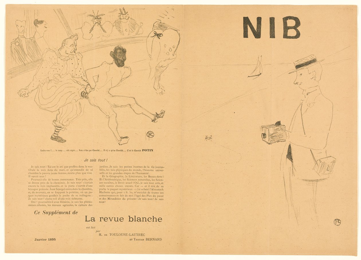 De Amateurfotograaf door Henri de Toulouse-Lautrec