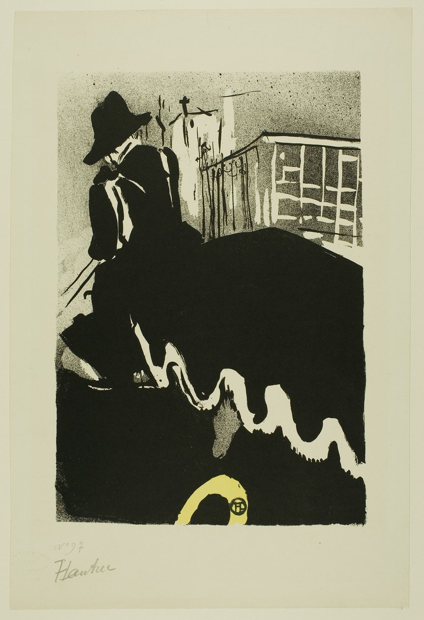 Het laatste lied door Henri de Toulouse-Lautrec