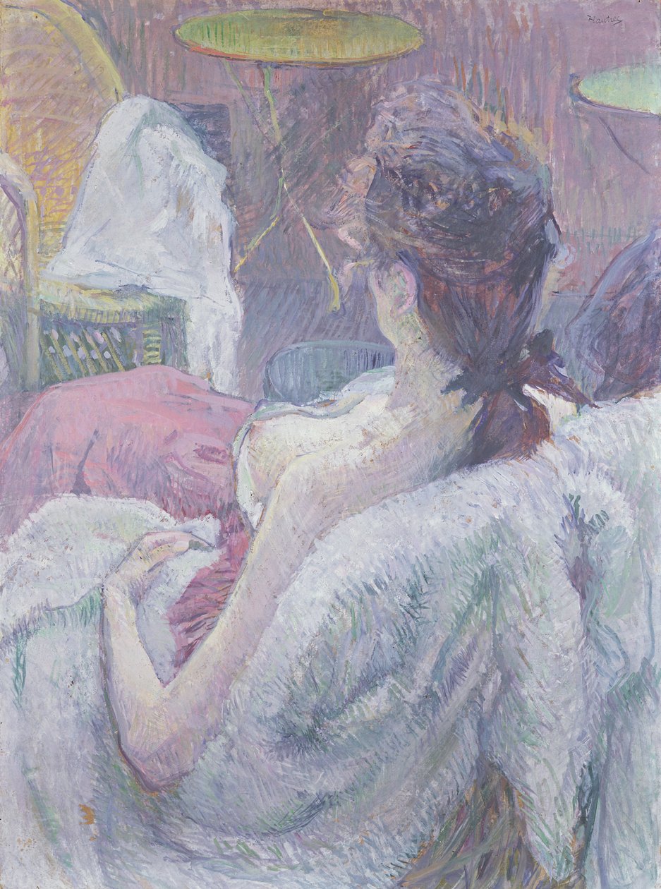 De Rust van het Model door Henri de Toulouse Lautrec
