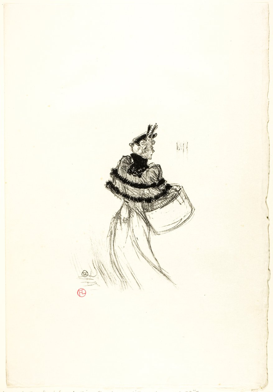 De oude heren door Henri de Toulouse-Lautrec