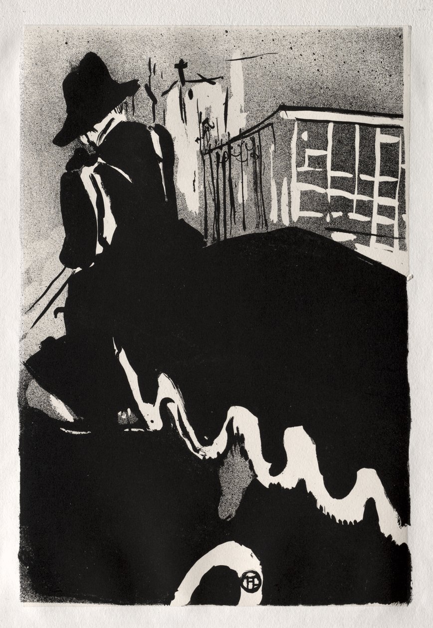 Laatste ballade door Henri de Toulouse-Lautrec