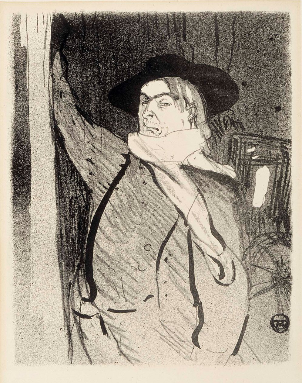 Zonder titel door Henri de Toulouse-Lautrec