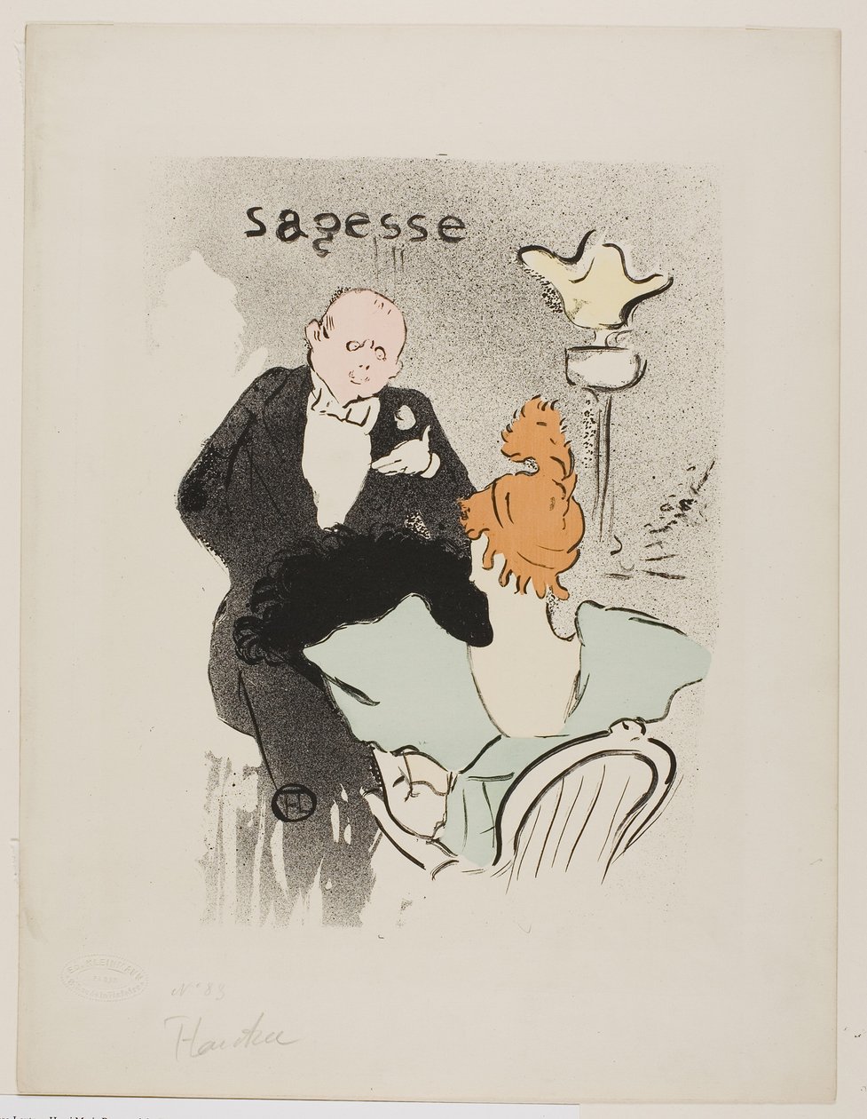 Wijsheid door Henri de Toulouse-Lautrec