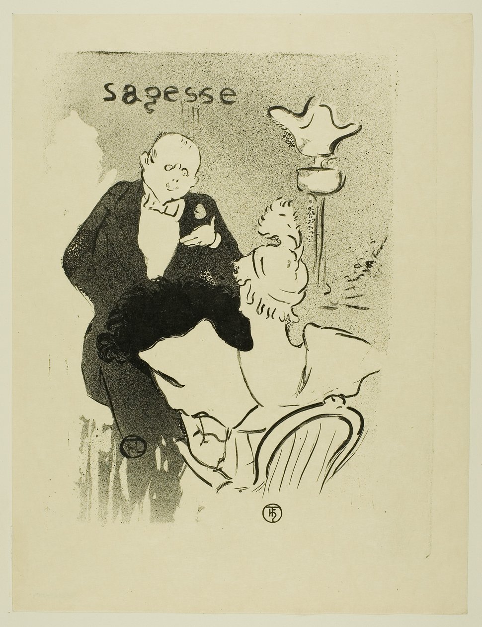 Wijsheid door Henri de Toulouse-Lautrec