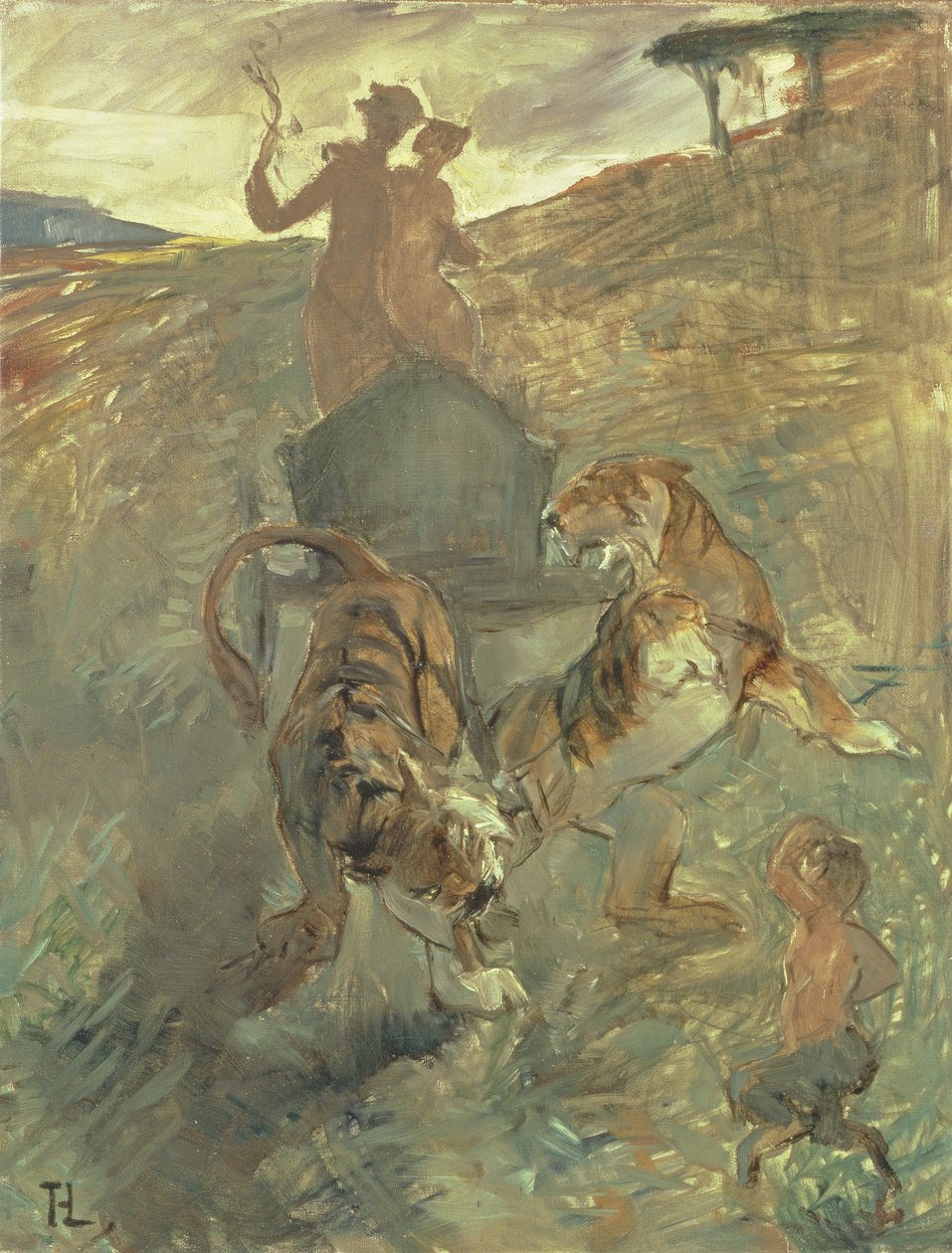 Allegorie, De bron van het leven, 1883 door Henri de Toulouse Lautrec