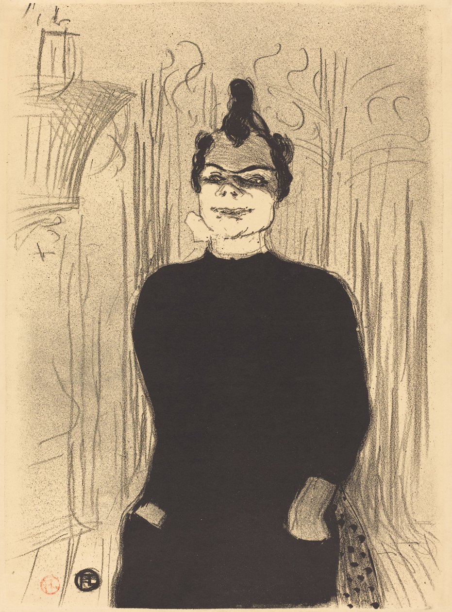 Bij La Gaiete Rochechouart: Nicolle door Henri de Toulouse Lautrec