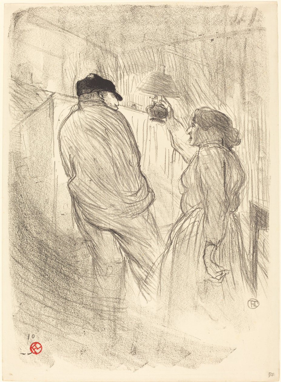 In het Théâtre-Libre: Antoine in L