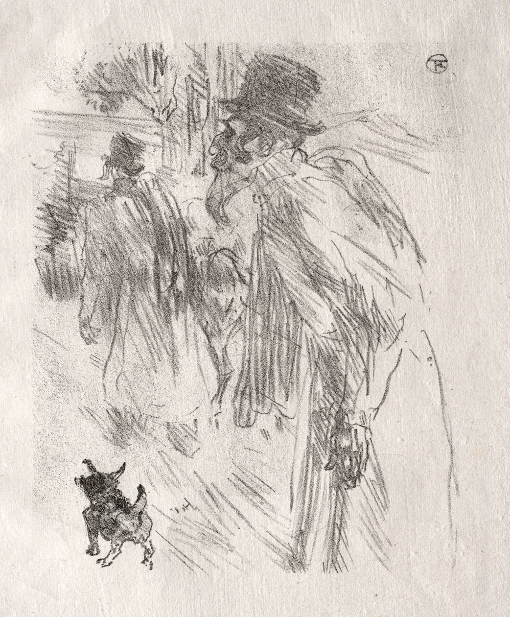 Aan de voet van de Sinaï: De Poolse Joden, Karlsbad door Henri de Toulouse Lautrec
