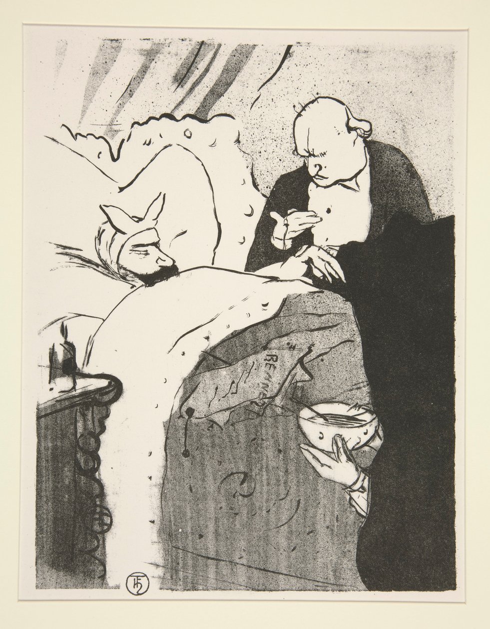 Carnot ziek! door Henri de Toulouse Lautrec
