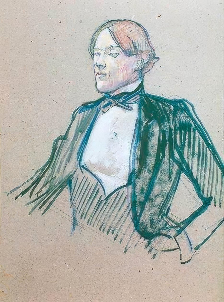 Charles Conder door Henri de Toulouse Lautrec