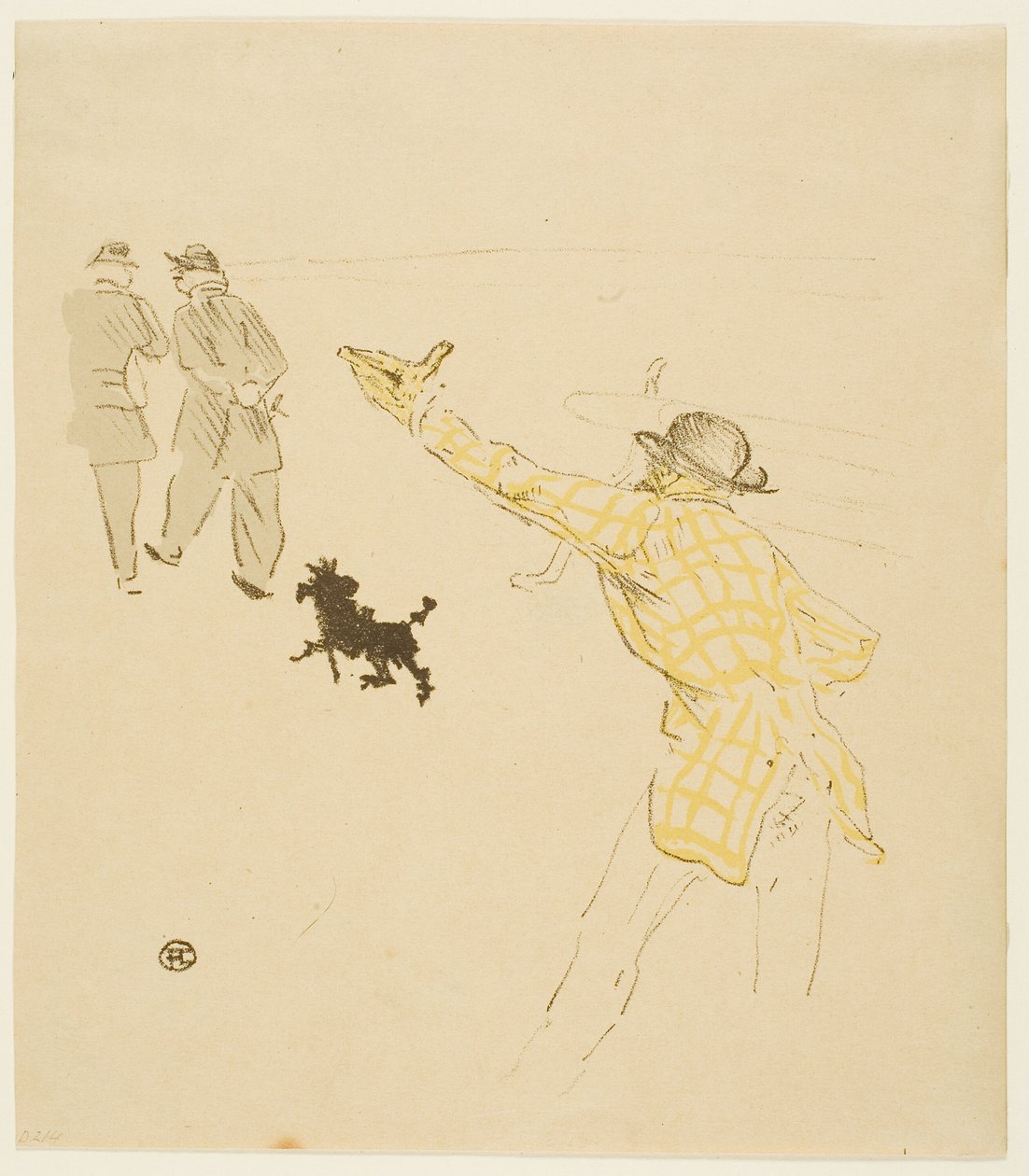 Omslag voor Le Fardeau de la Liberté door Henri de Toulouse Lautrec