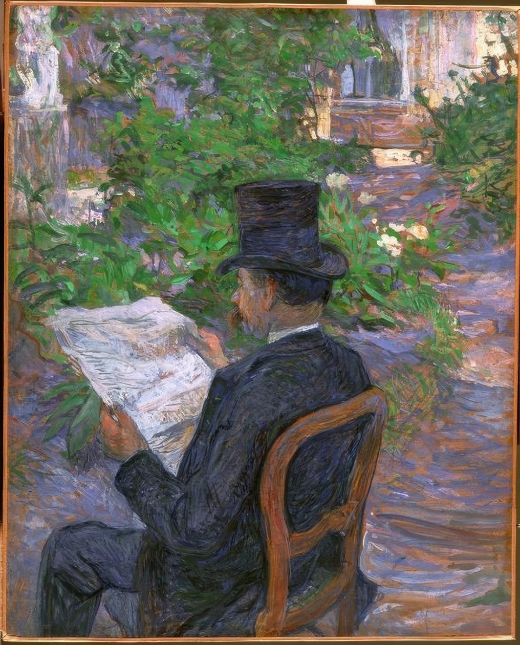 Desire Dihau, fagot van de Opera door Henri de Toulouse Lautrec