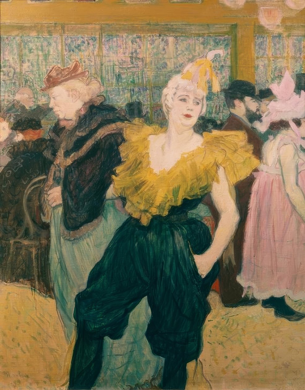De clownes Cha-U-Kao door Henri de Toulouse Lautrec