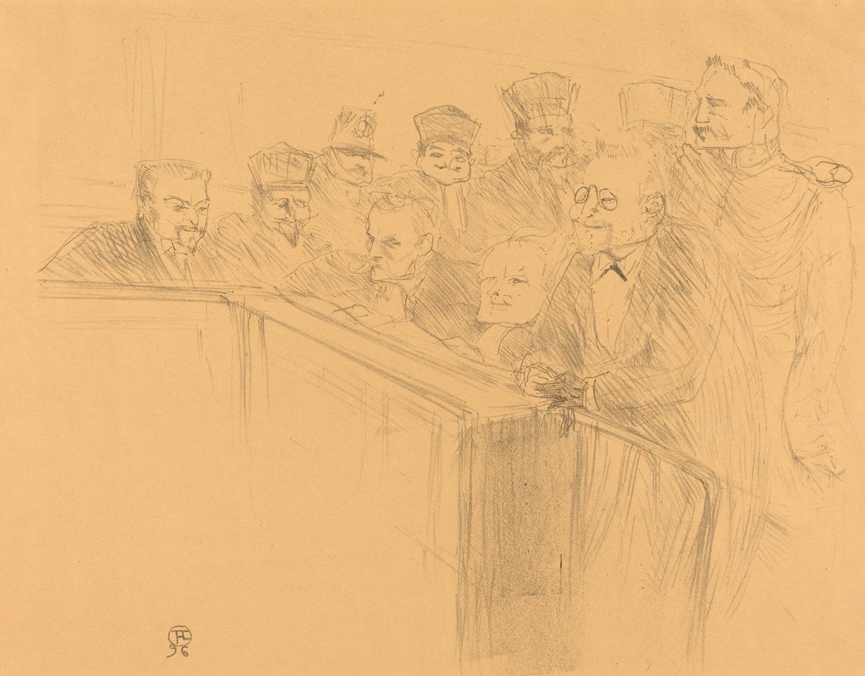 Dupas Deposition door Henri de Toulouse Lautrec