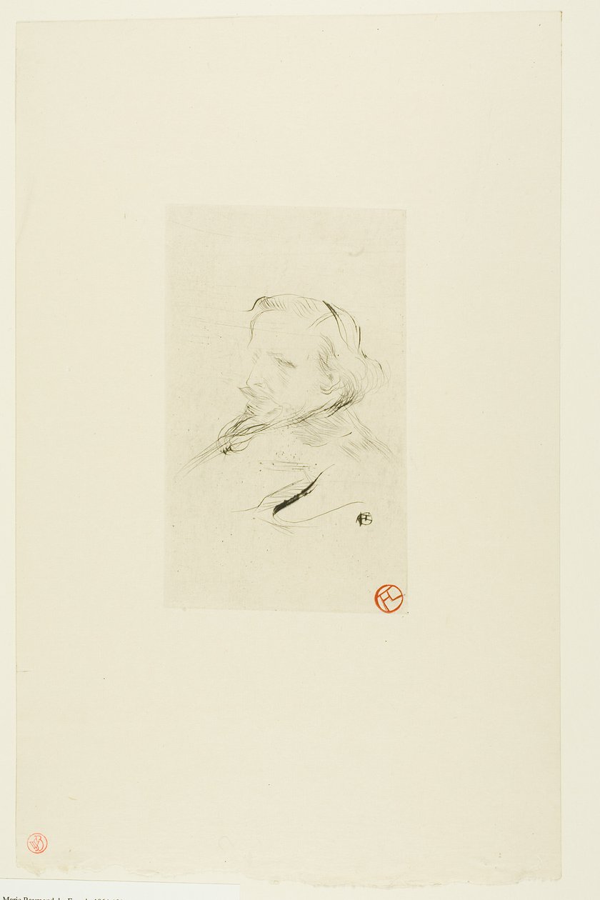 Francis Jourdain door Henri de Toulouse-Lautrec
