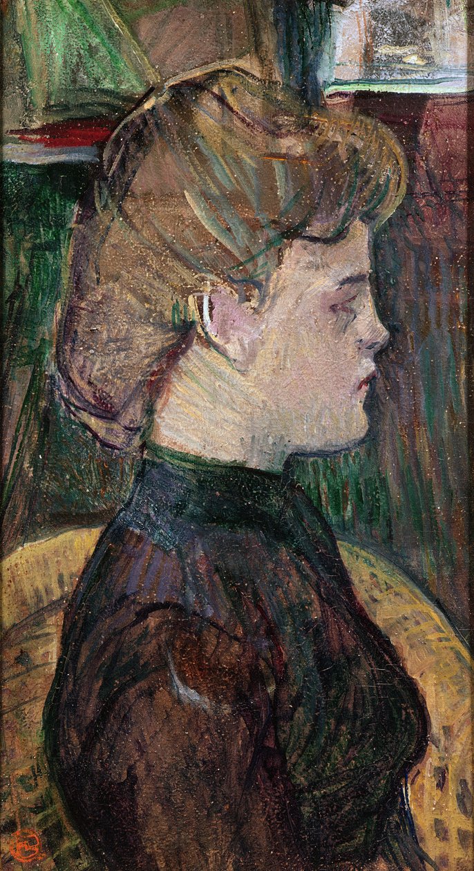 Hélène V. Juliette Vary, 1888 door Henri de Toulouse Lautrec