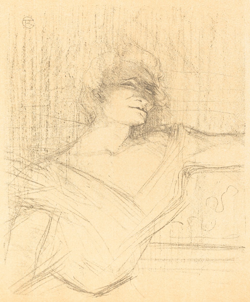 In La glu Dans La glu, 1898 door Henri de Toulouse Lautrec