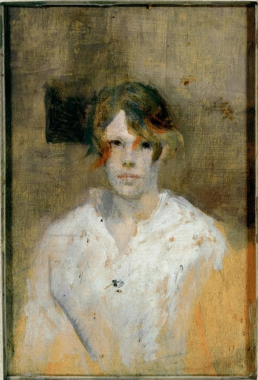 De wasvrouw door Henri de Toulouse Lautrec