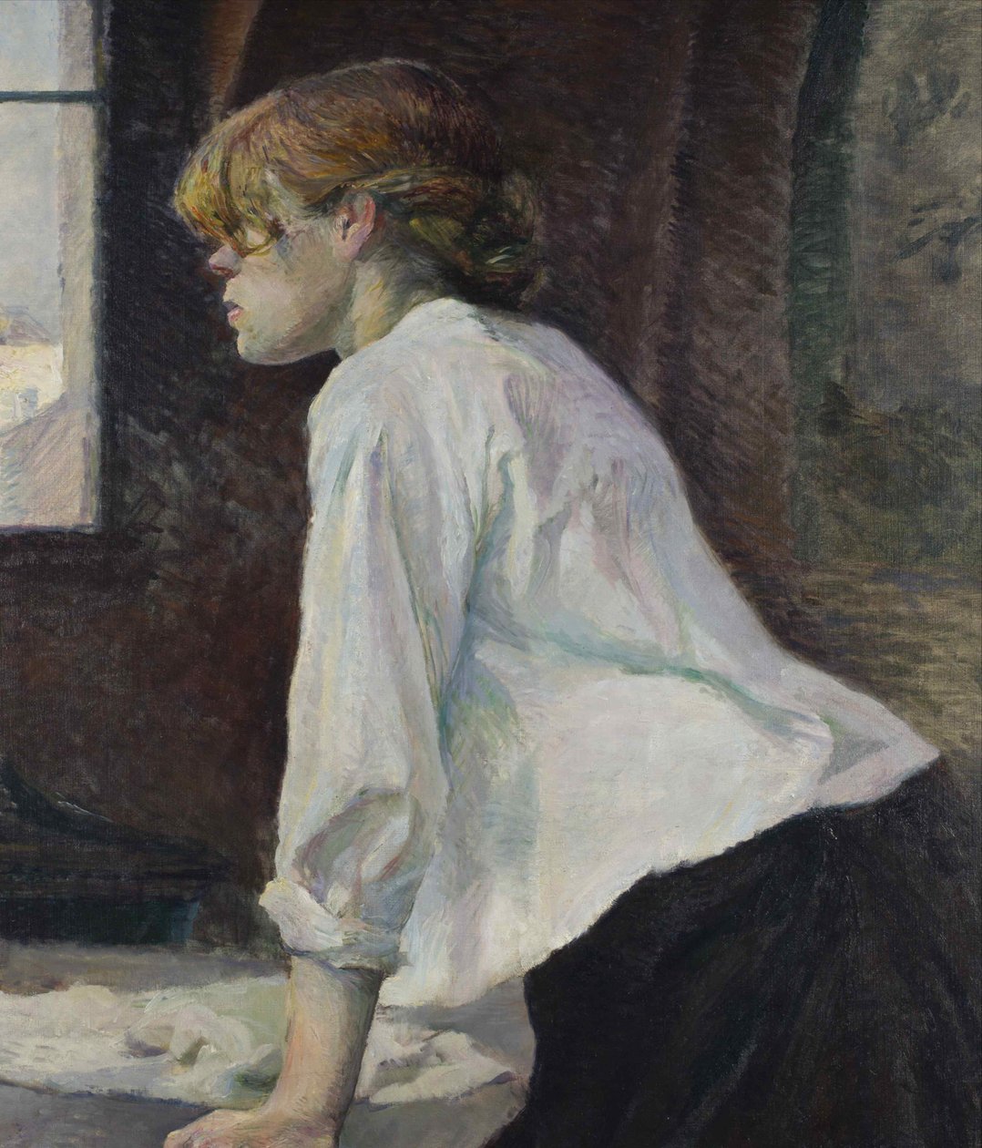 La Blanchisseuse, 1886-1887 door Henri de Toulouse Lautrec