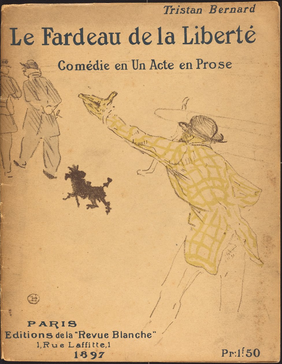 De Last van de Vrijheid door Henri de Toulouse Lautrec