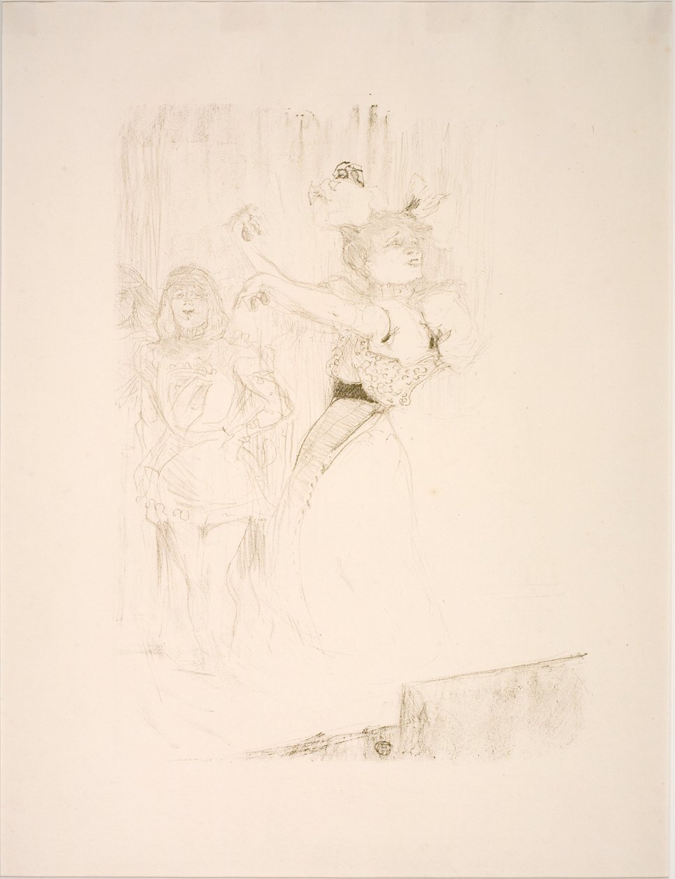 Lender Dansant le Pas du Boléro, in Chilpéric door Henri de Toulouse Lautrec