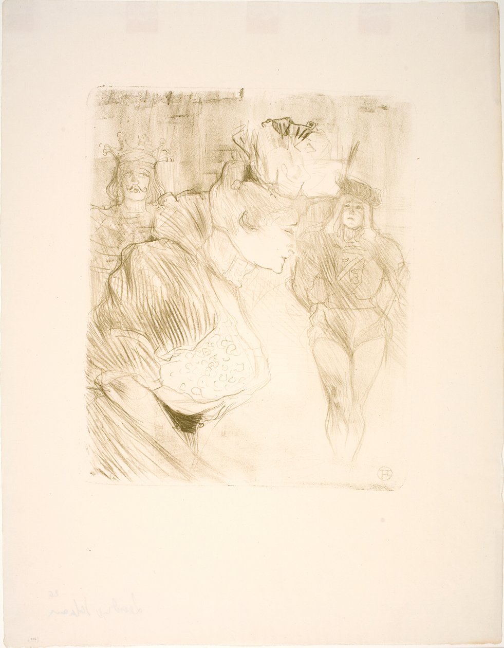 Lender Saluant door Henri de Toulouse-Lautrec
