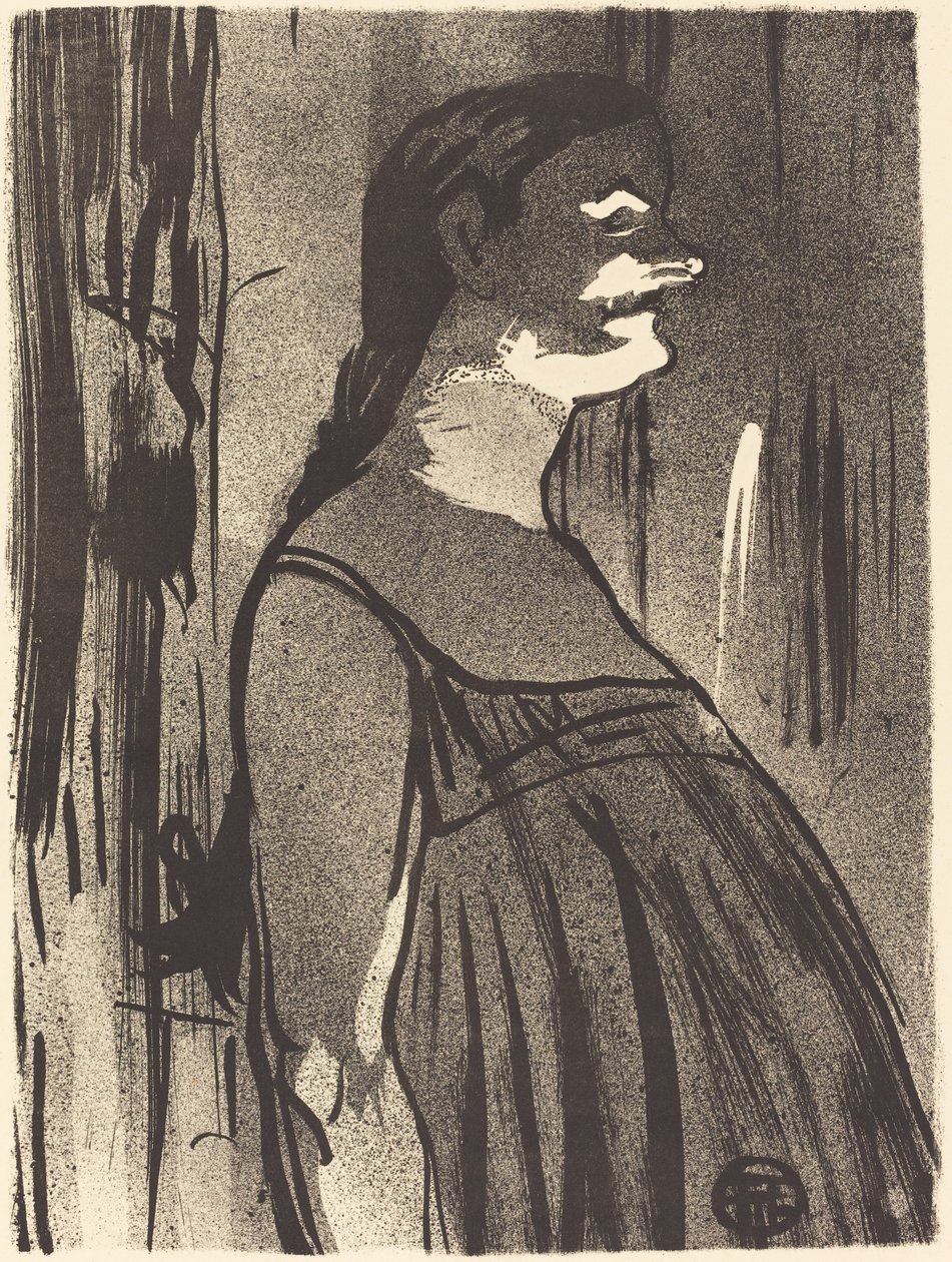 Mevrouw Abdala door Henri de Toulouse Lautrec