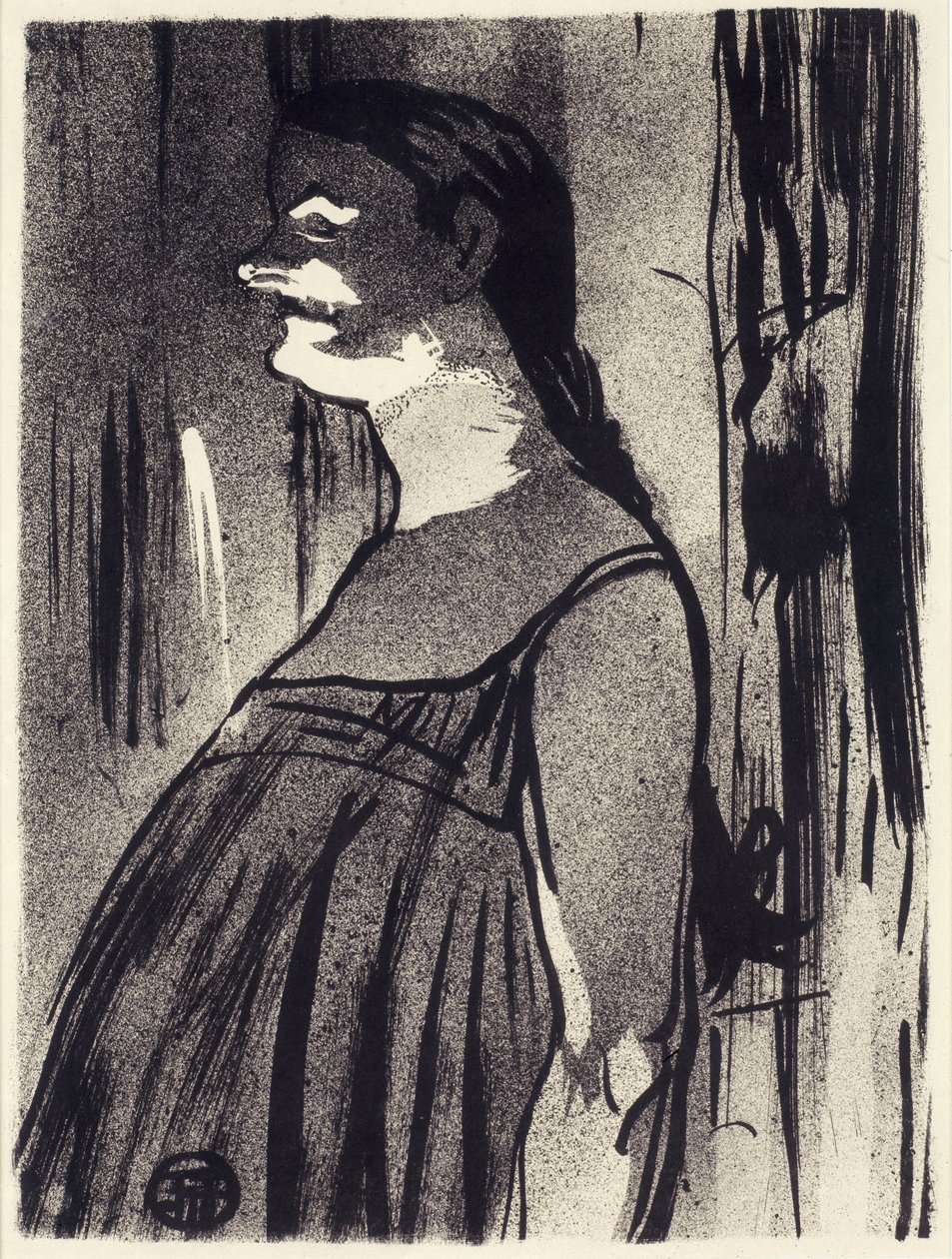 Madame Abdala, Plaat 6 uit Le Café Concert Serie, 1893 door Henri de Toulouse Lautrec