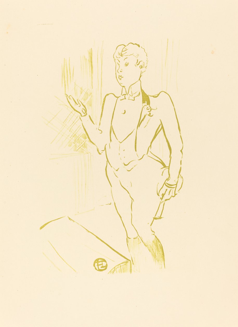 Mary Hamilton, 1893 door Henri de Toulouse Lautrec
