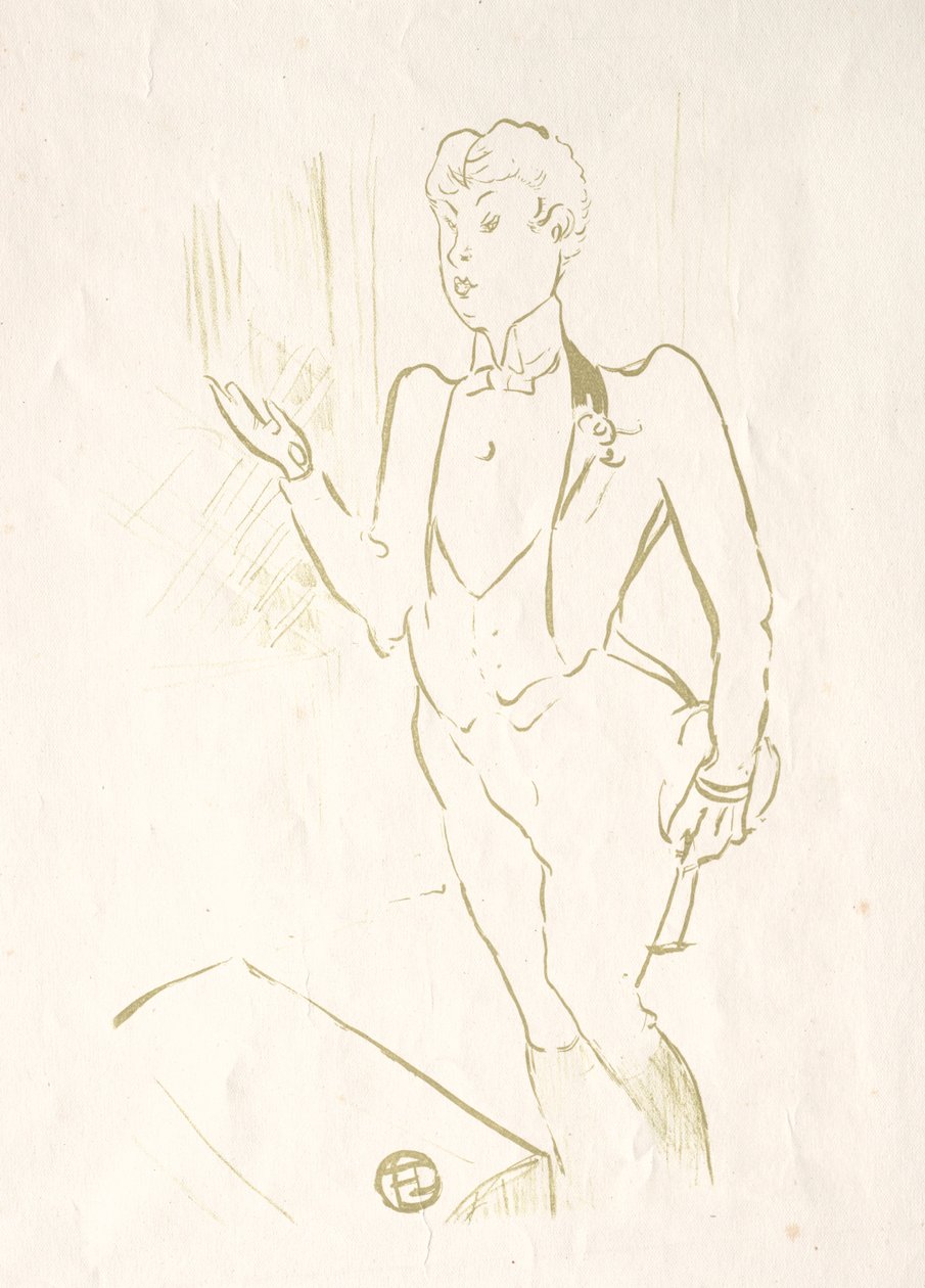 Mary Hamilton, 1893 door Henri de Toulouse Lautrec
