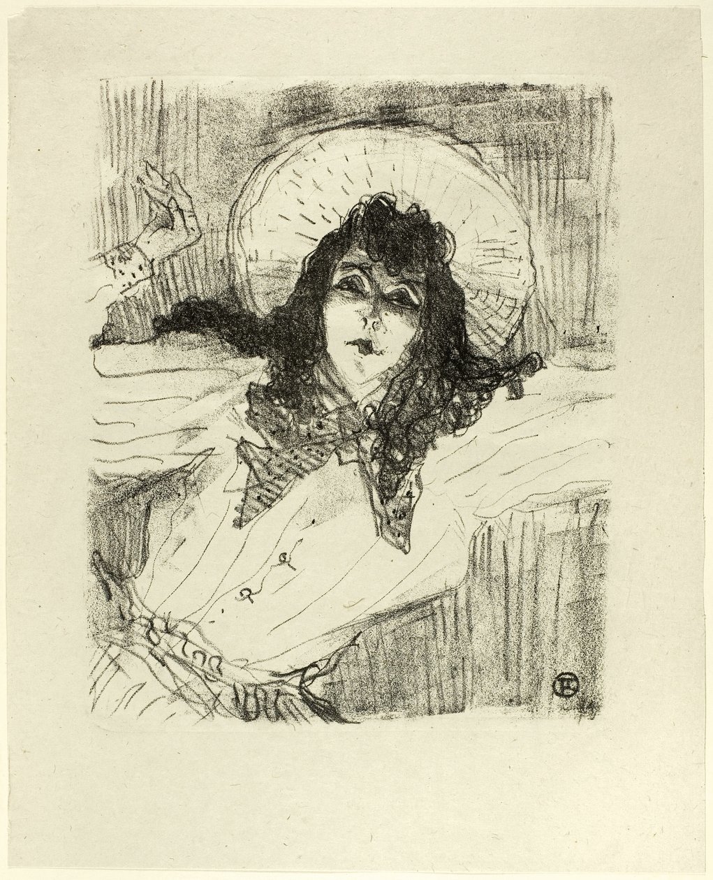 May Belfort, uit Treize Lithographies door Henri de Toulouse Lautrec
