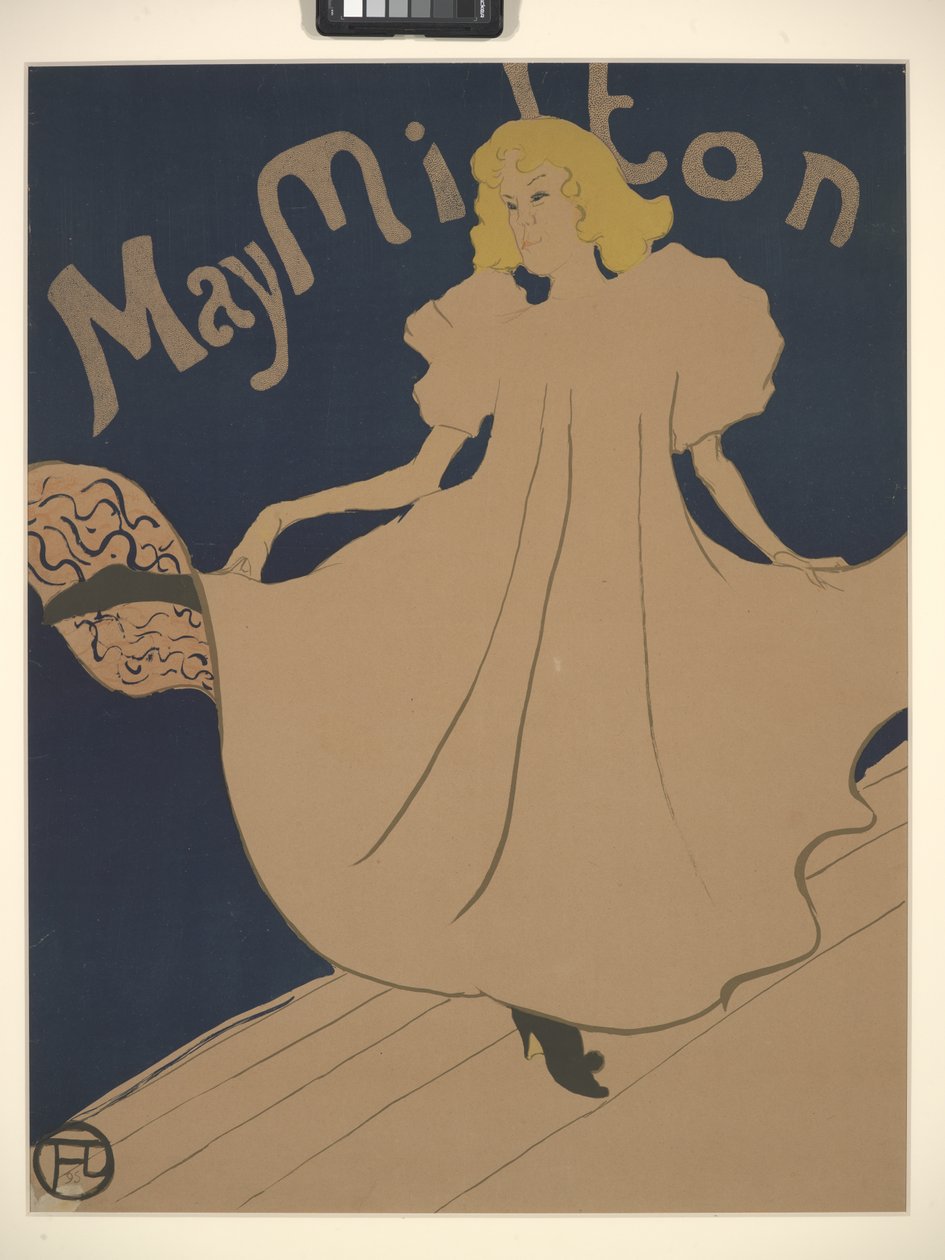 May Milton door Henri de Toulouse Lautrec