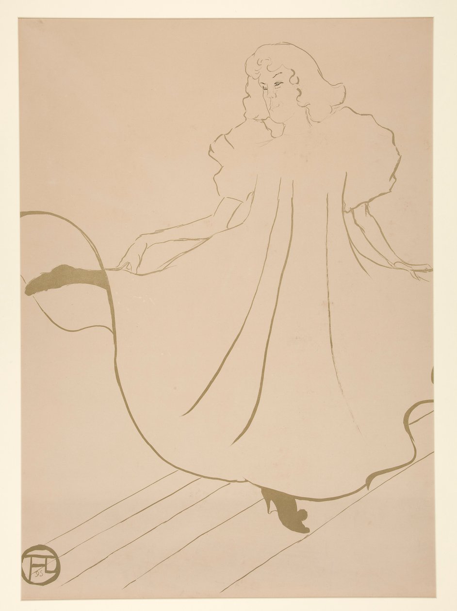 May Milton door Henri de Toulouse-Lautrec