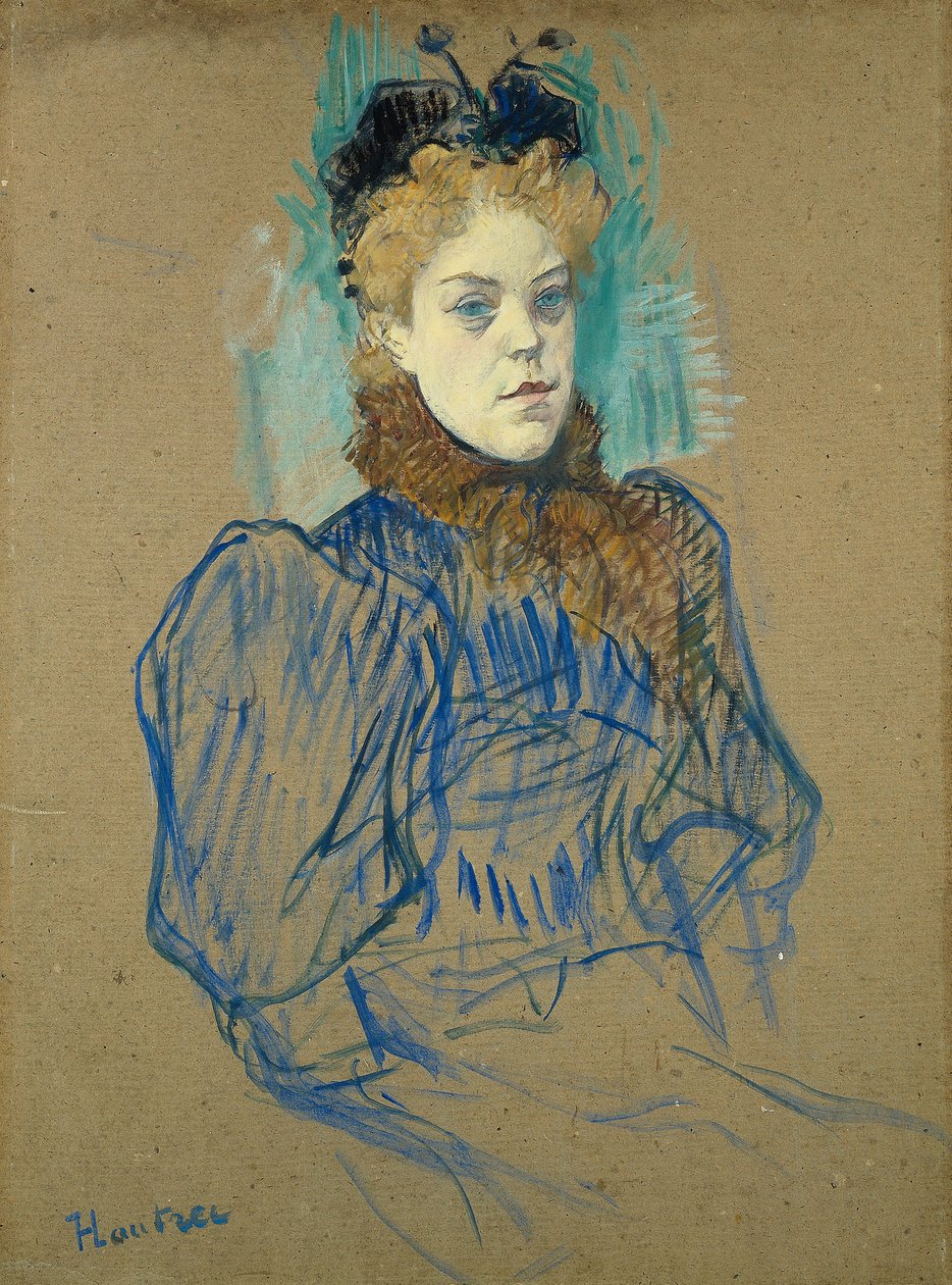 May Milton door Henri de Toulouse Lautrec