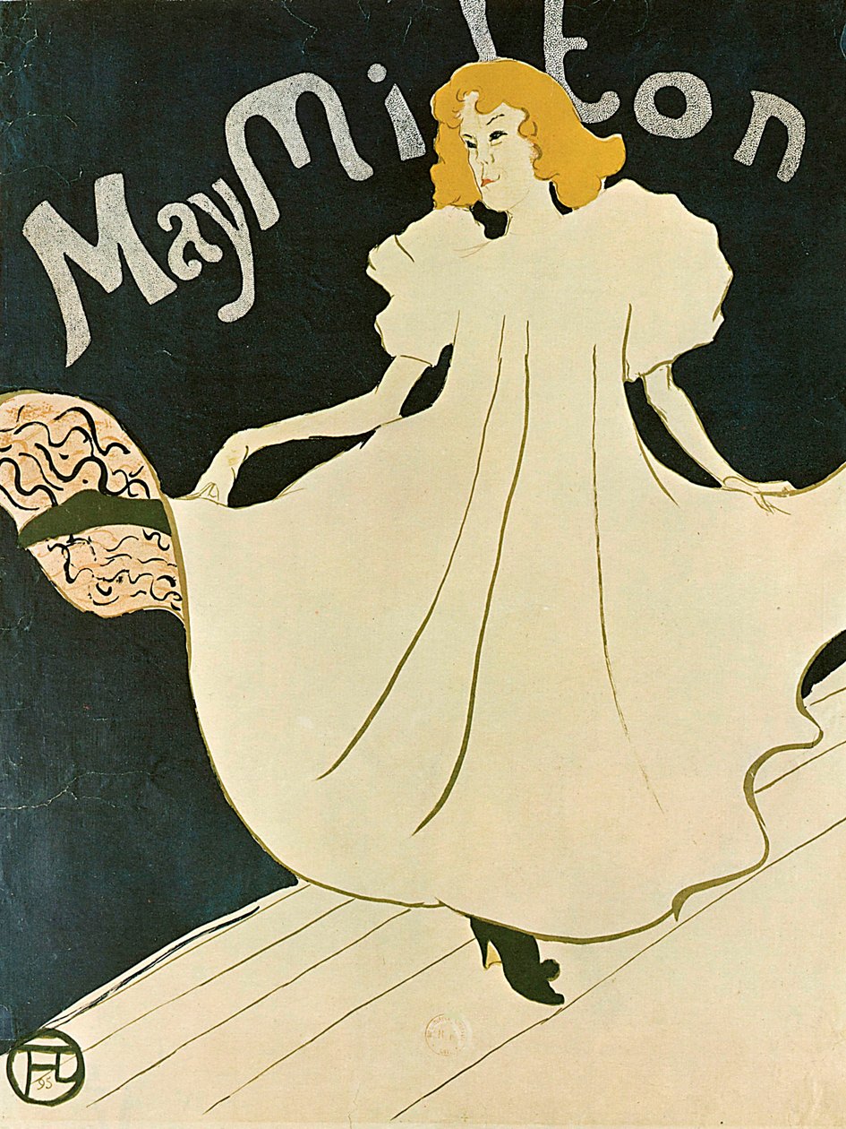 May Milton, 1895 door Henri de Toulouse Lautrec