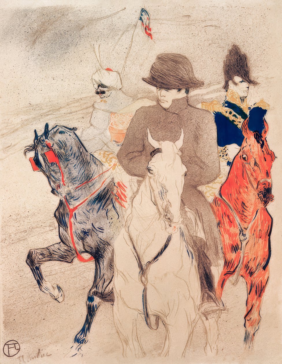 Napoleon door Henri de Toulouse Lautrec
