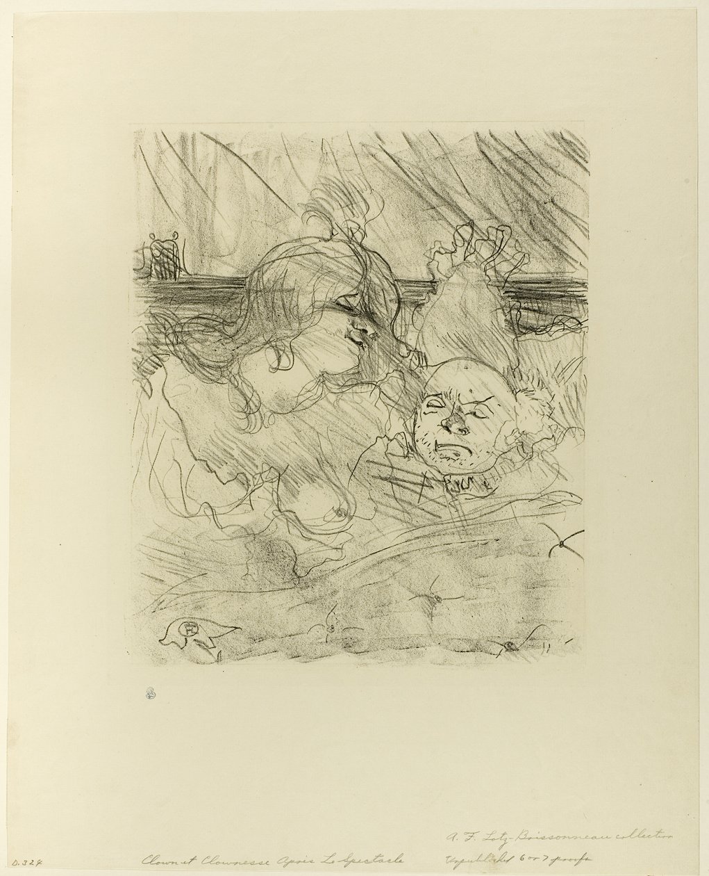 Verleiding door Henri de Toulouse Lautrec