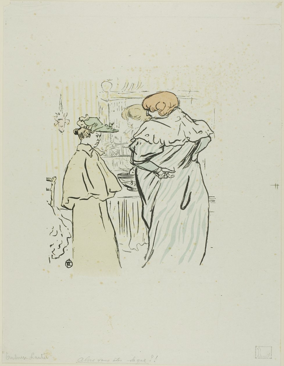 Dus je bent ervaren door Henri de Toulouse Lautrec