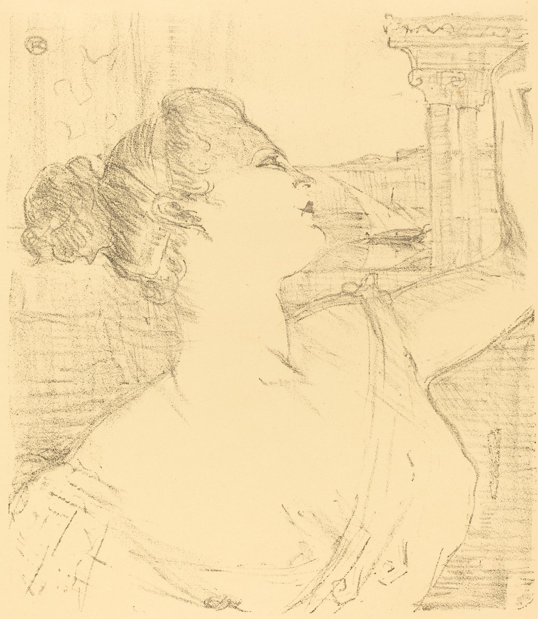Subra van de opera? door Henri de Toulouse Lautrec