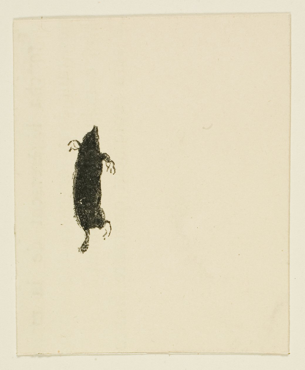 Vignet uit Au Pied du Sinaï door Henri de Toulouse Lautrec