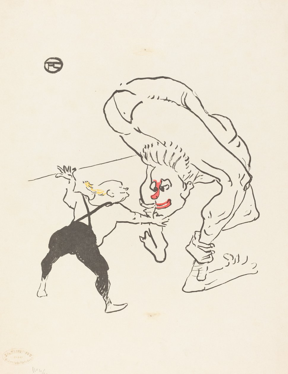 De Marco broers, 1895 door Henri de Toulouse Lautrec