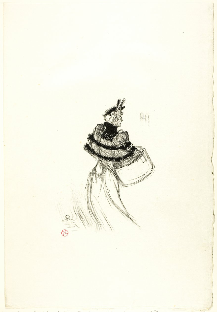 De oude heren door Henri de Toulouse-Lautrec