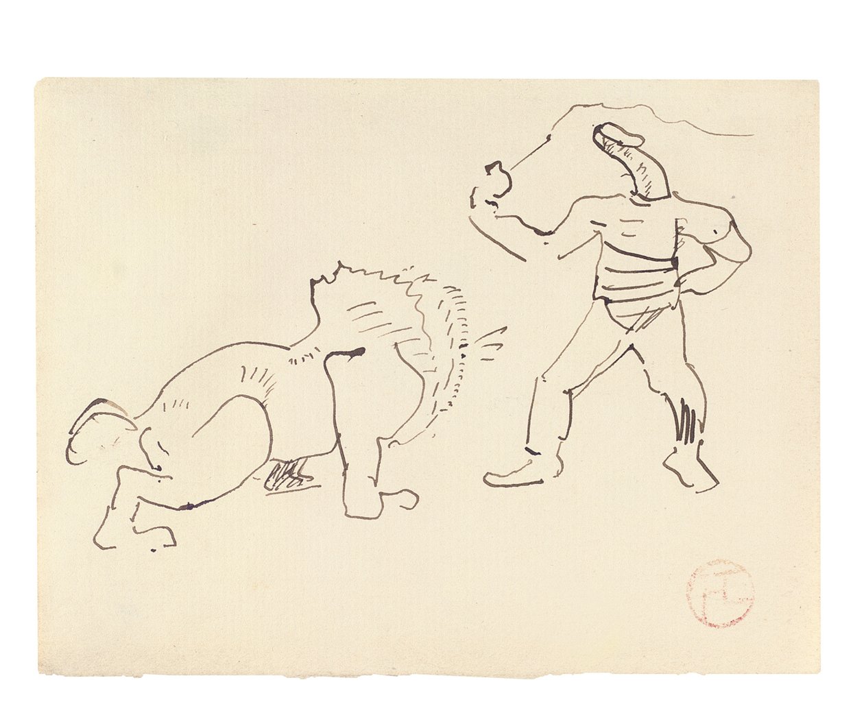De temmer, c.1888 door Henri de Toulouse Lautrec