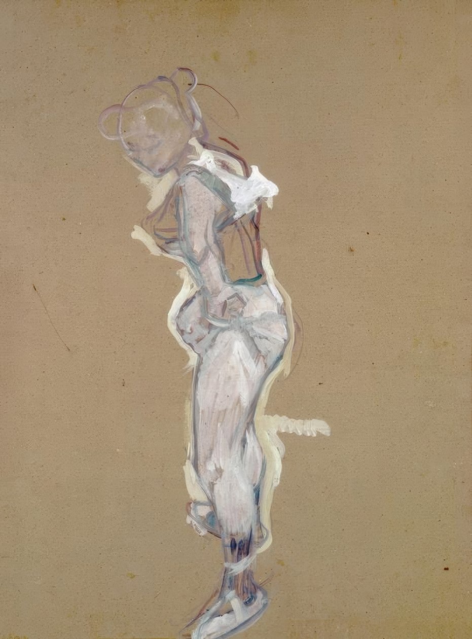 Trapezeartiest door Henri de Toulouse-Lautrec