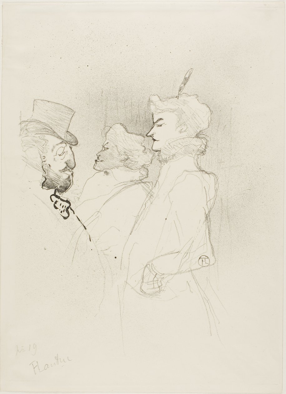 Waarom Niet?... Een Keer Telt Niet door Henri de Toulouse Lautrec