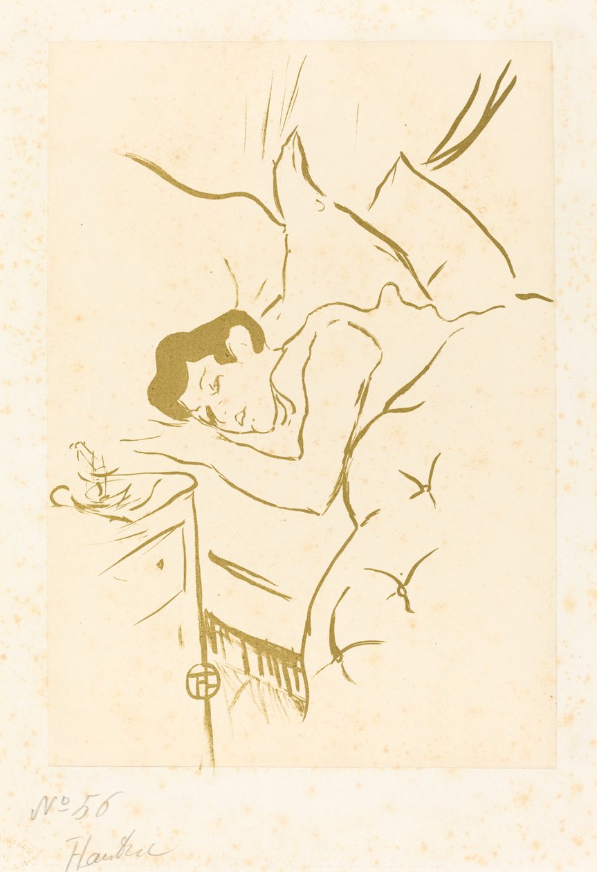Jouw mond door Henri de Toulouse Lautrec