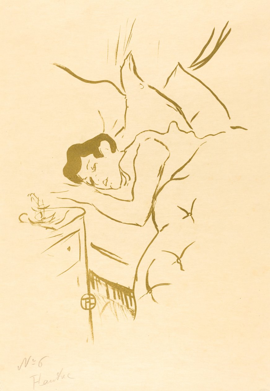 Jouw Mond door Henri de Toulouse Lautrec